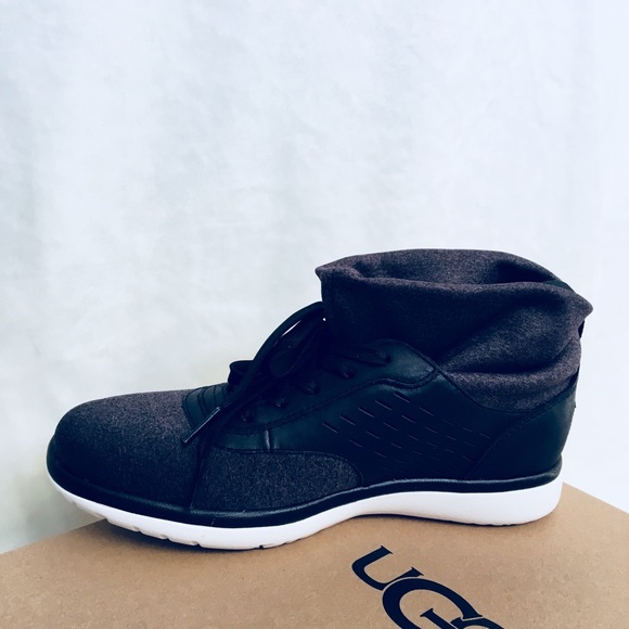 BN UGG SZ. 8 ISLAY BLACK SLOUCHY HIGHTOPS❄️NWT - Picture 4 of 8